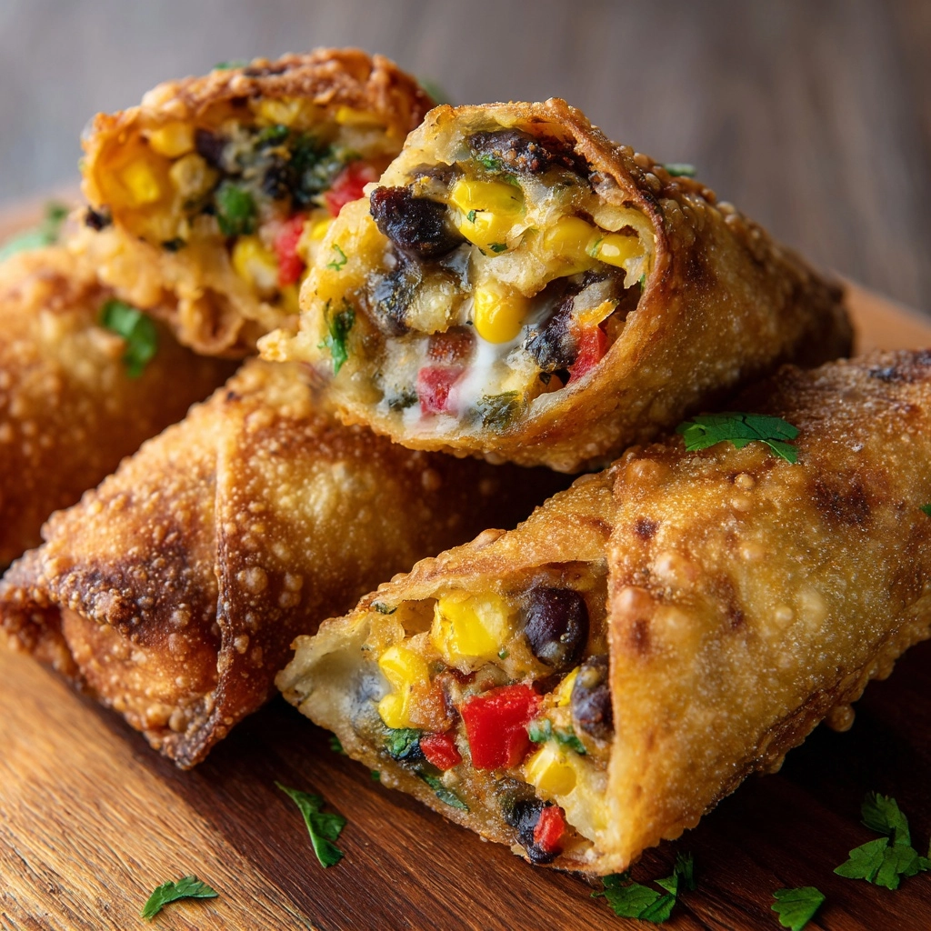Tex-Mex Inspired Egg Rolls Recipe