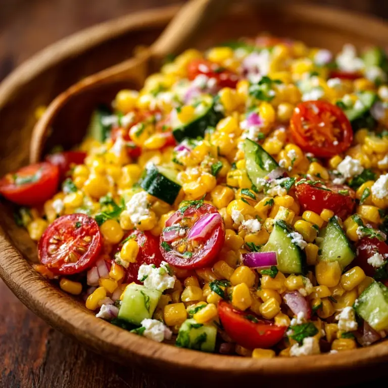 The Ultimate Corn Salad for Bright, Fresh Summer Flavor Recipe