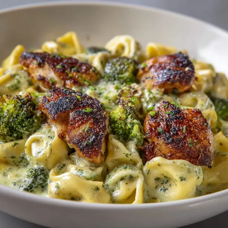 Garlic Parmesan Chicken Tortellini Recipe