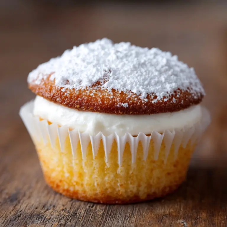 Fluffy Japanese Cotton Cheesecake Cupcakes Recipe
