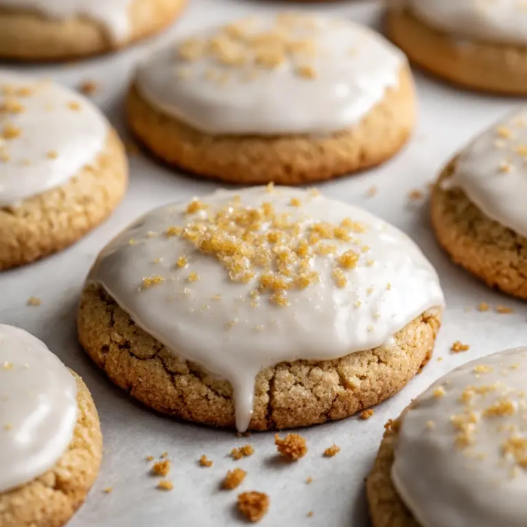 Glazed Banana Cookies Recipe