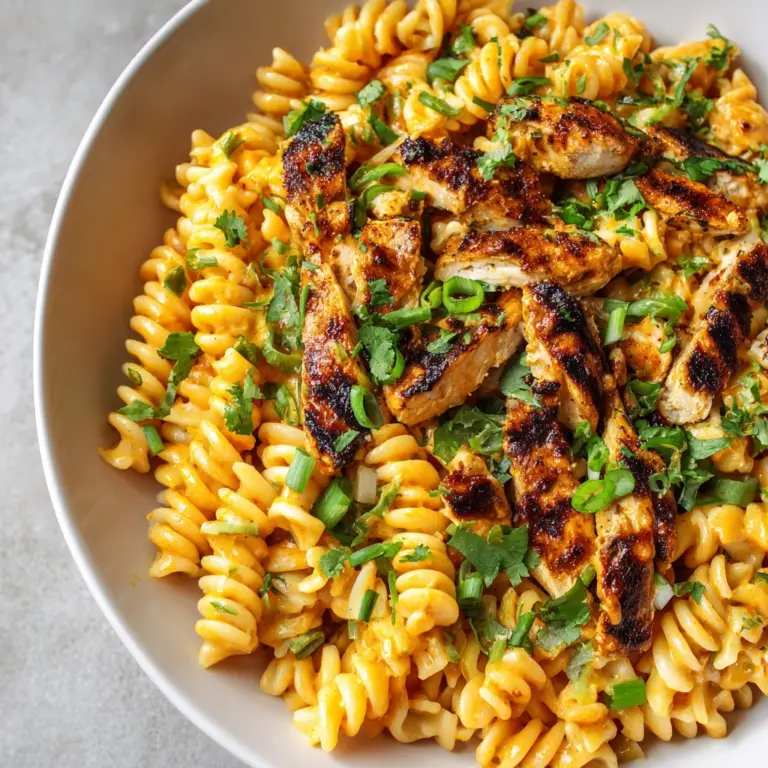 Buffalo Chicken Pasta Salad Recipe