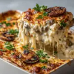 Creamy Stuffed Mushroom Dip Recipe