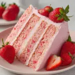 Double Strawberry Cake Recipe