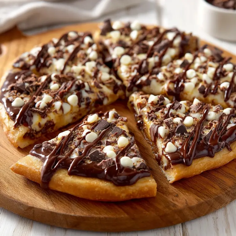 Chocolate Pizza Recipe