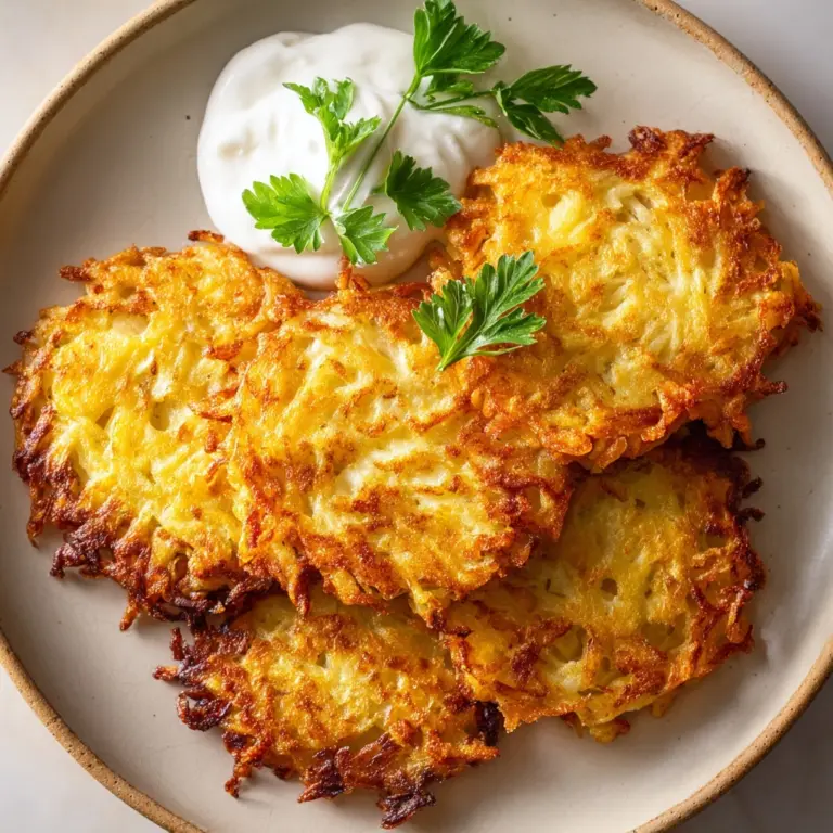 German Potato Pancakes Recipe