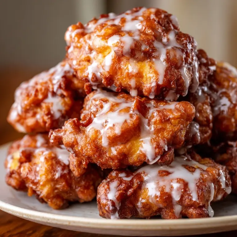 Baked Apple Fritters Recipe