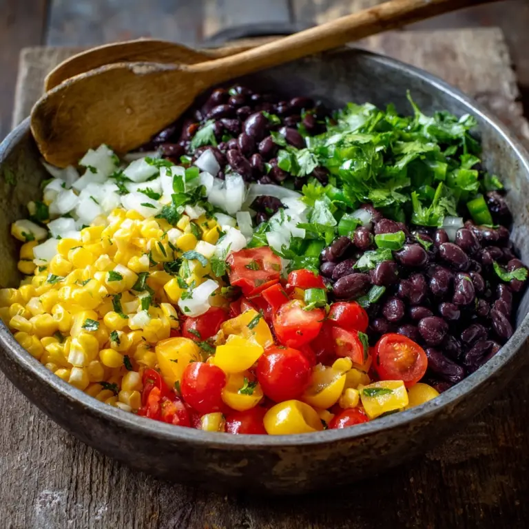 Corn Black Bean Salsa Recipe