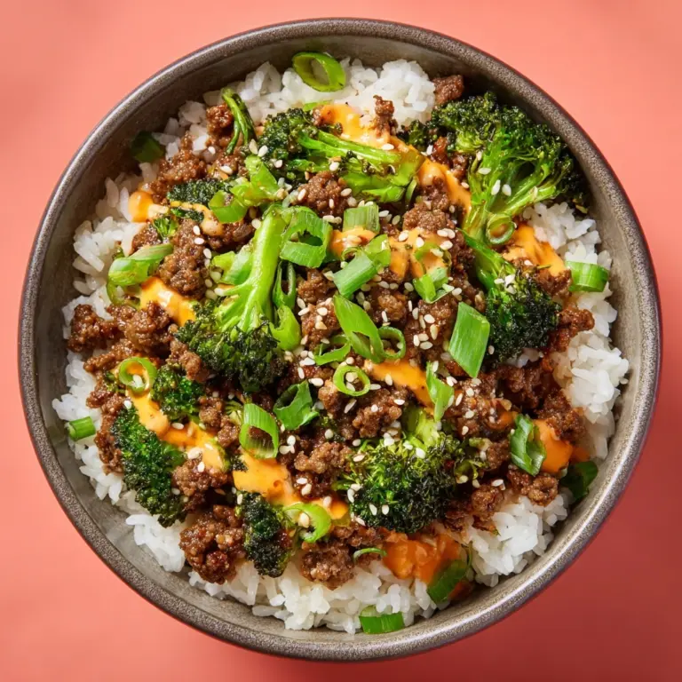 Teriyaki Ground Beef and Broccoli Recipe