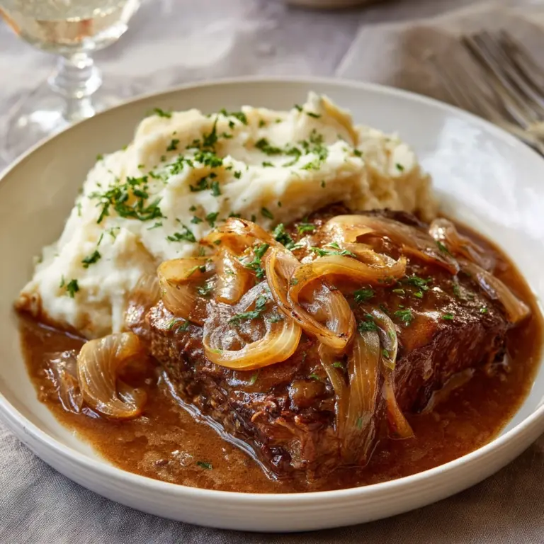 Savory French Onion Pot Roast Recipe