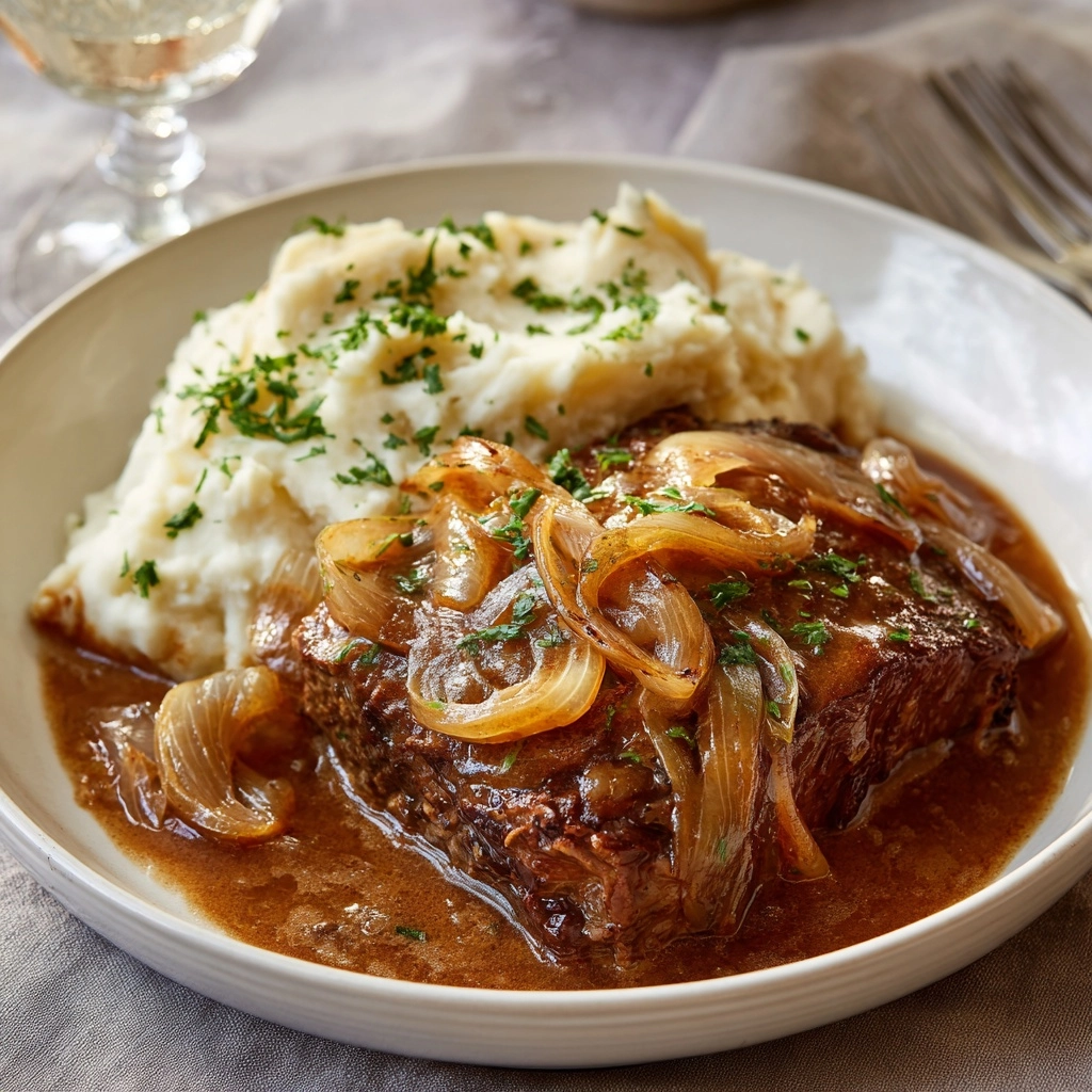 Savory French Onion Pot Roast Recipe