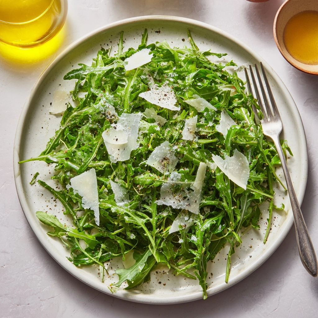 Arugula Salad with Shaved Parmesan Recipe - Recipe Image
