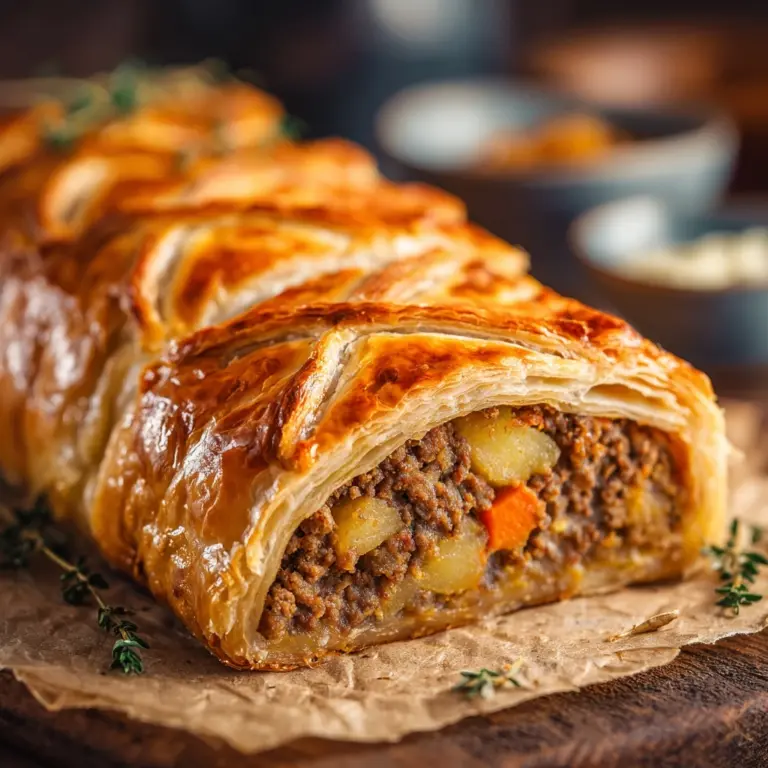Minced Beef Wellington Recipe