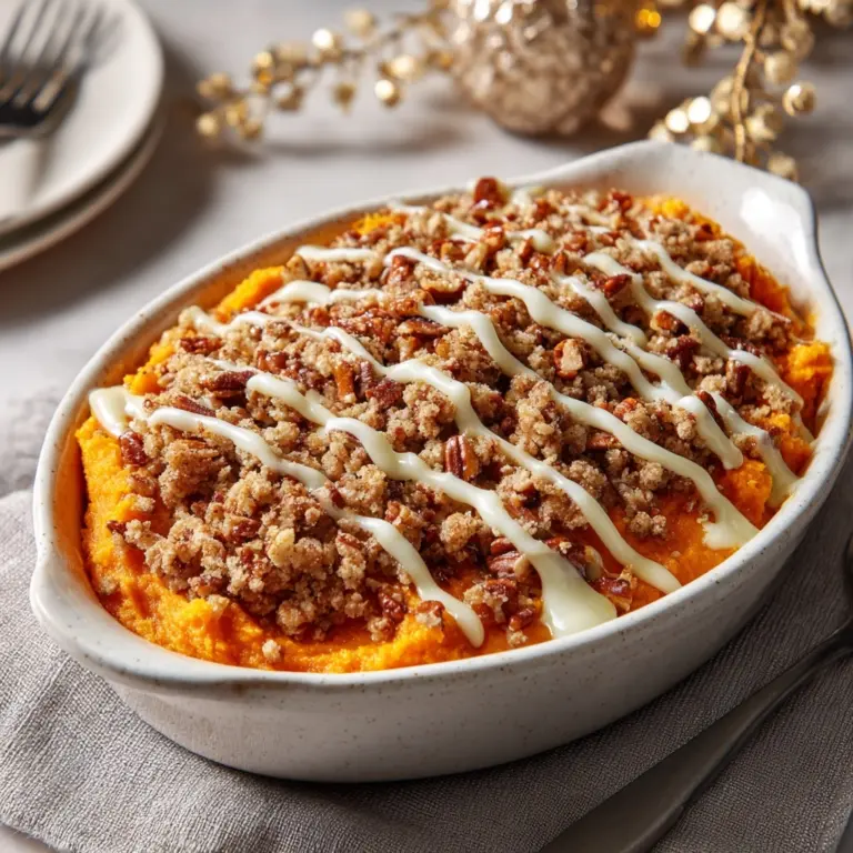 Southern Maple Sweet Potato Casserole Recipe