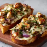 French Bread Chicken Alfredo Pizza Recipe