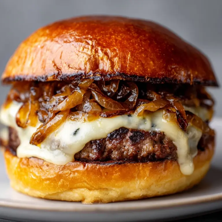 Caramelized Onion and Cheese Steak Sandwich Recipe
