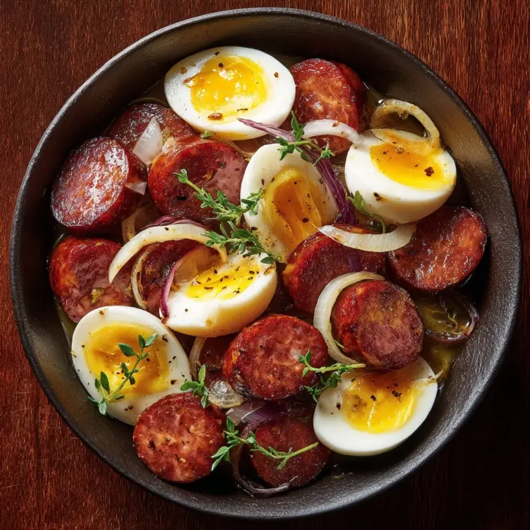 Pickled Eggs and Sausage Recipe