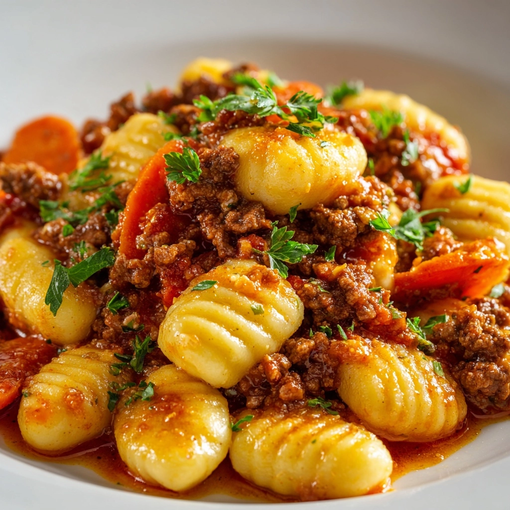 Gnocchi Bolognese Recipe