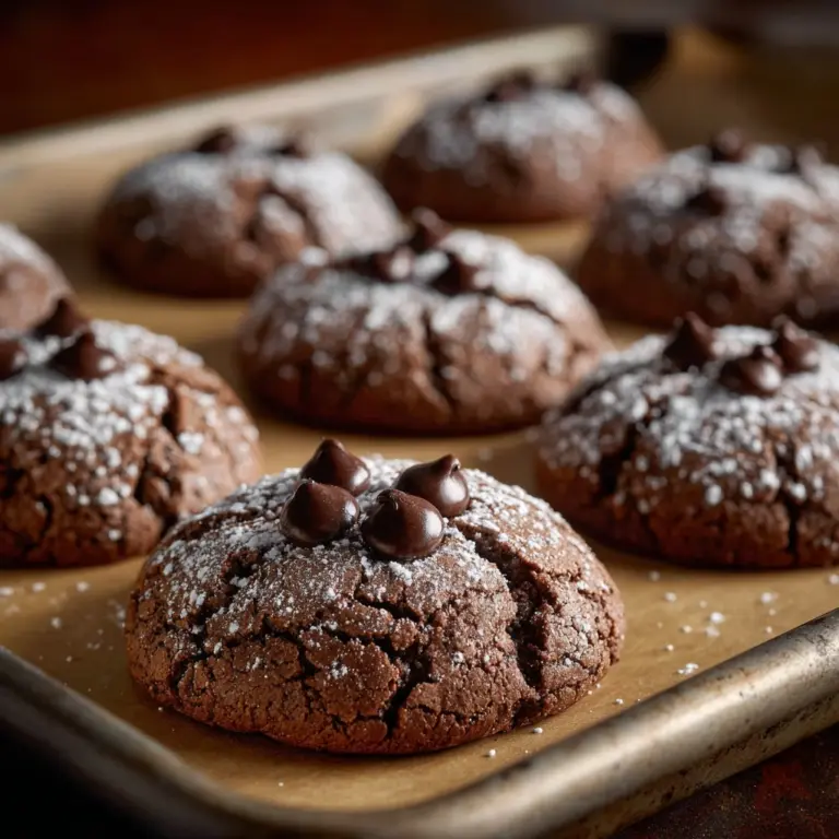 Meltaway Brownie Cookies Recipe