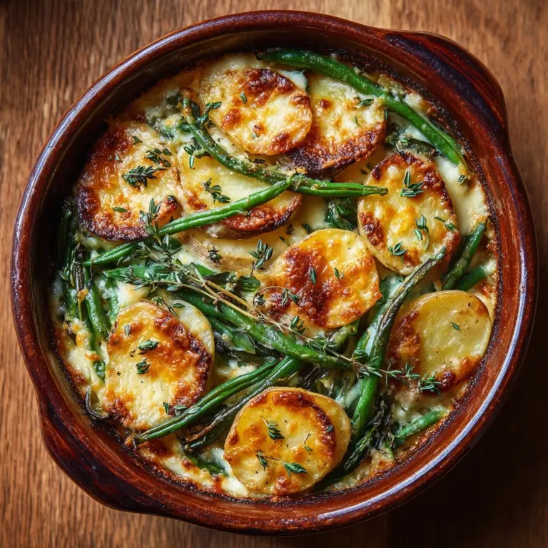 Green Bean and Potato Casserole Recipe