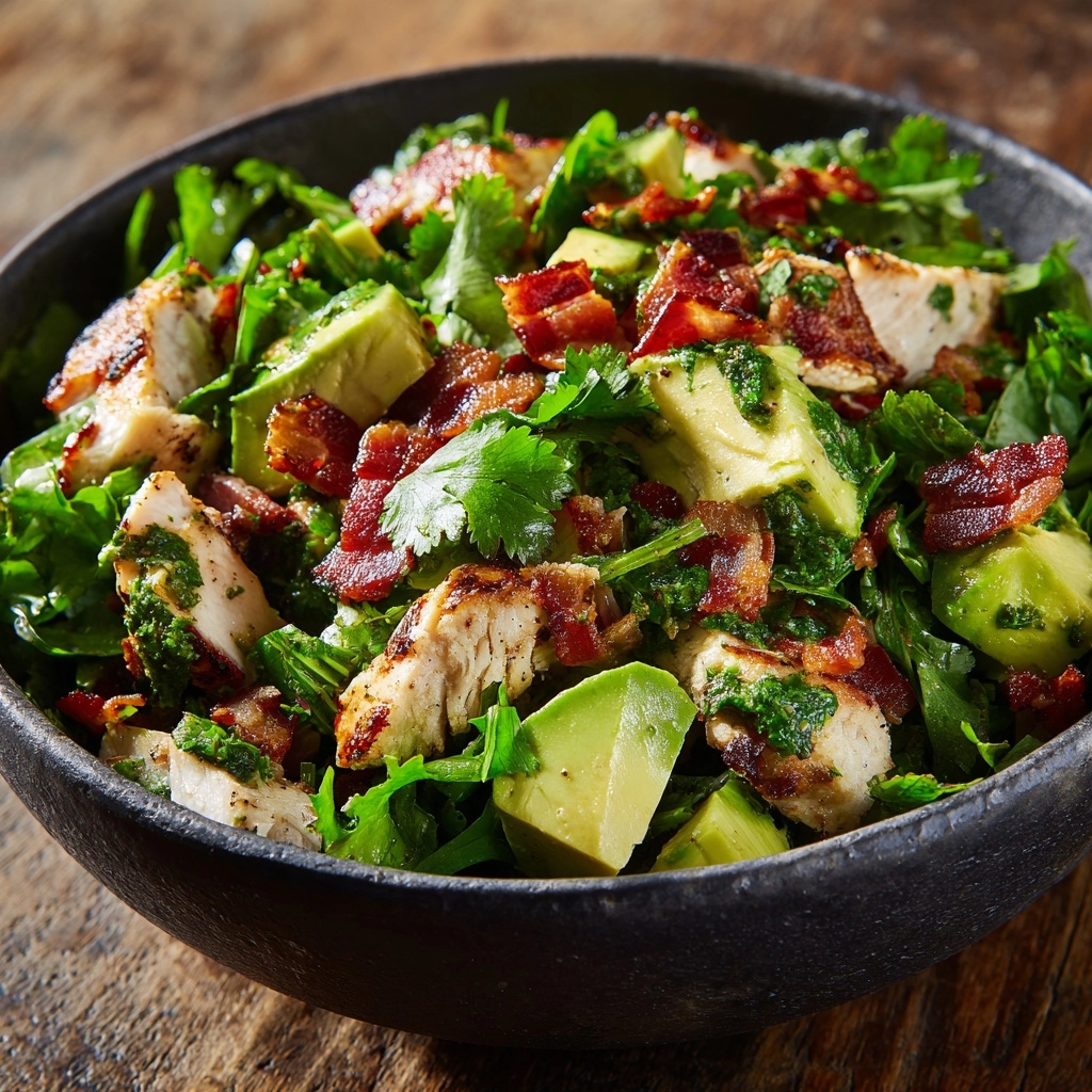 Easy Avocado Chicken Salad with Bacon Recipe - Recipe Image