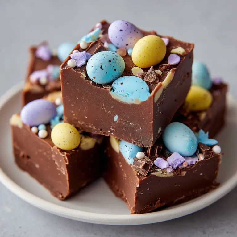 Easter Chocolate Fudge Recipe