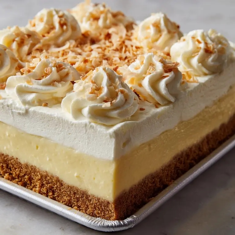 Coconut Cream Poke Cake Recipe