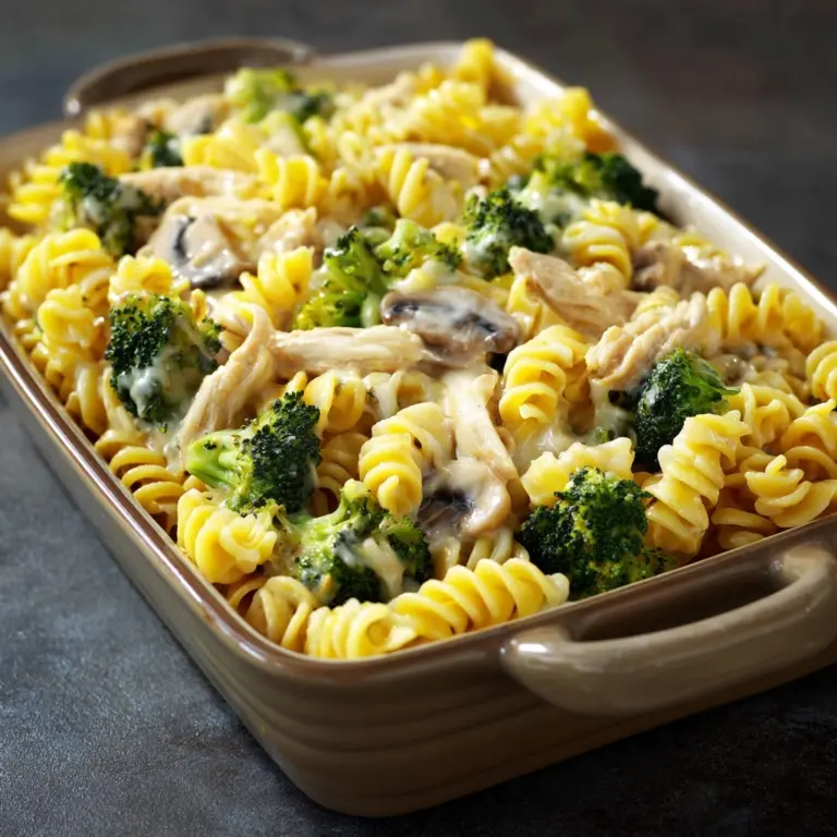 Healthier Broccoli Chicken Casserole Recipe