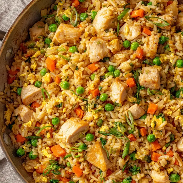 Easy Chicken Fried Rice Recipe