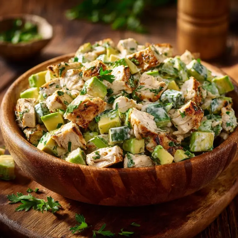 Avocado Chicken Salad Recipe