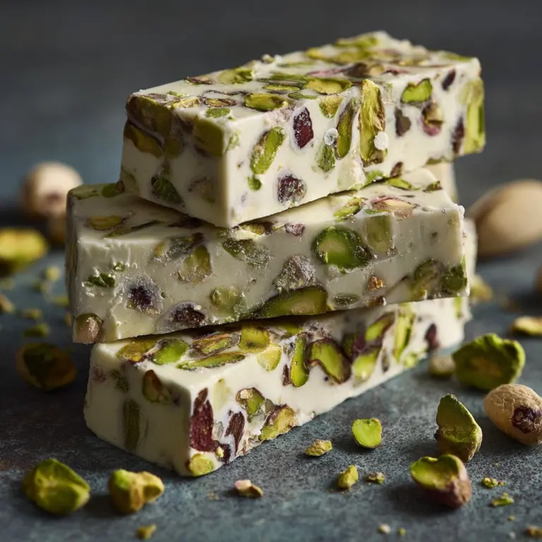 Pistachio Nougat Recipe