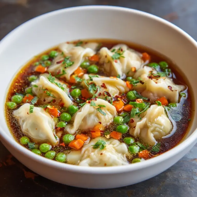Potsticker Soup Recipe