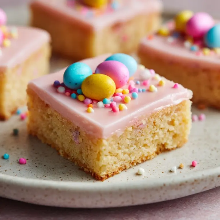 Easter Egg Sugar Cookie Bars Recipe