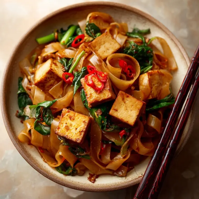 Thai Drunken Noodles Recipe
