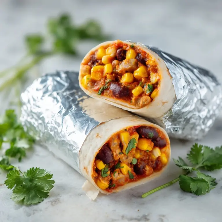 Crockpot Chicken Burritos Recipe