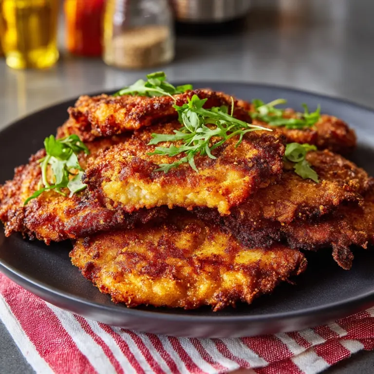 Crispy Chicken Cutlets Recipe