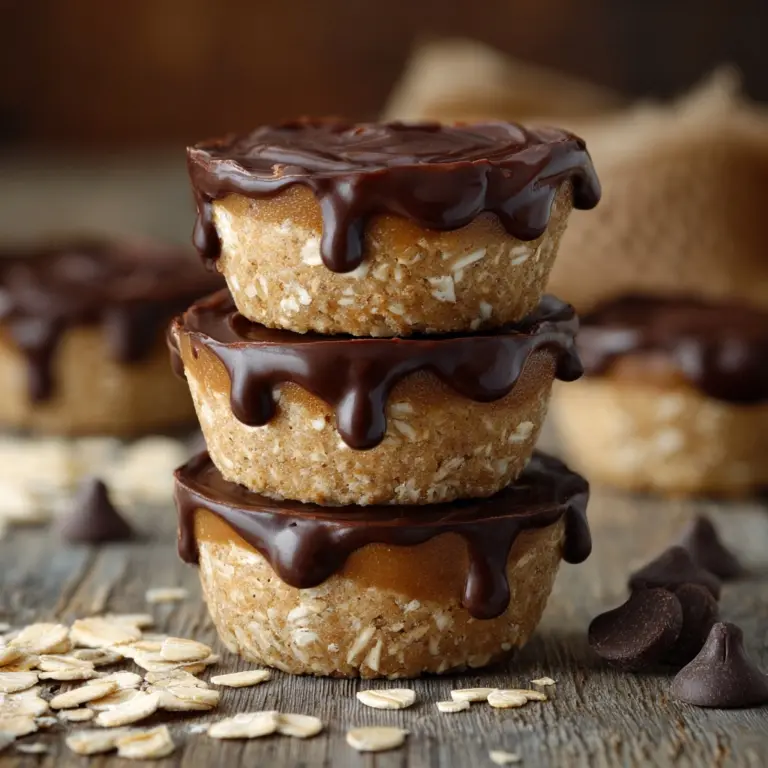 No-Bake Peanut Butter Oat Cups – 7 Irresistible Treats You’ll Love Instantly Recipe
