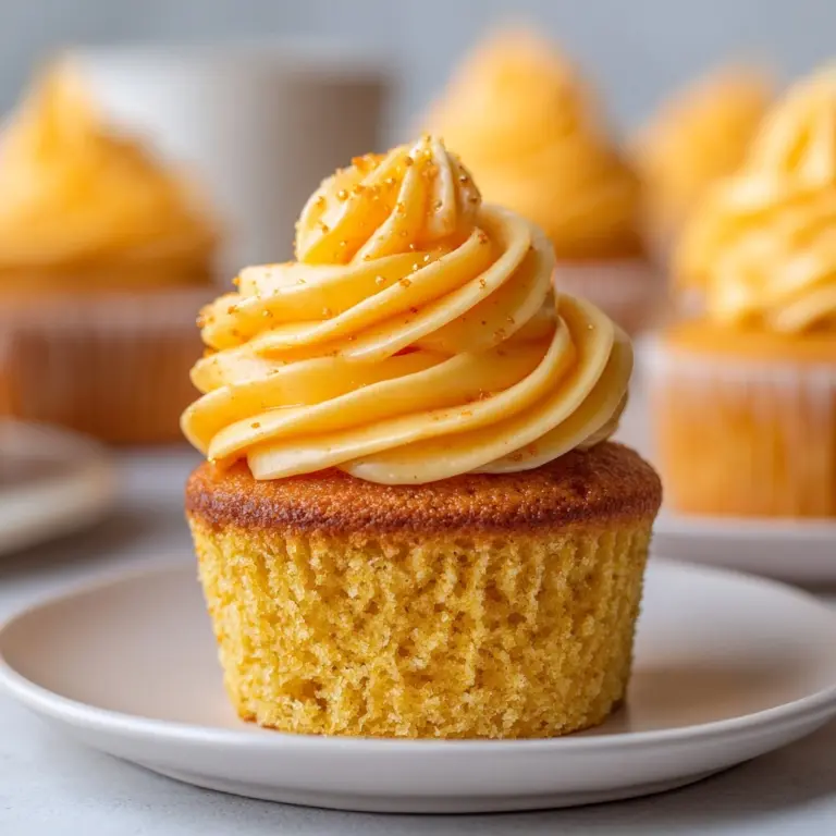 Sweet Potato Honey Butter Cupcakes Recipe