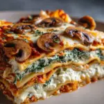 Chicken, Mushroom, and Spinach Lasagna Recipe