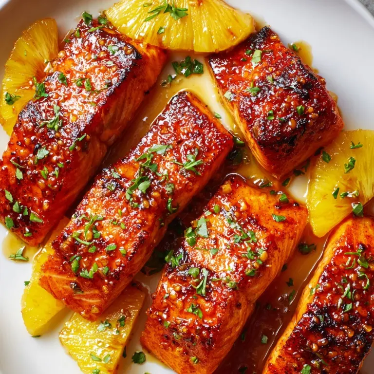 Baked Pineapple Salmon Recipe