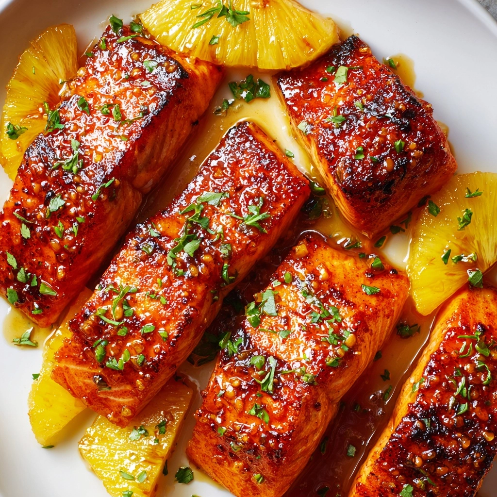 Baked Pineapple Salmon Recipe - Recipe Image