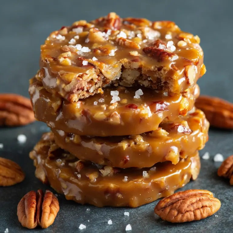 No-Bake Coconut Pecan Praline Cookies Recipe