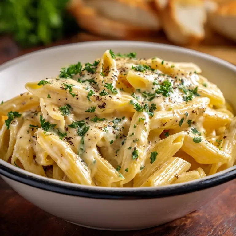 Crockpot Olive Garden Chicken Pasta Recipe
