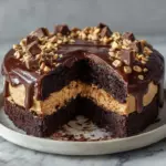 Chocolate Peanut Butter Earthquake Cake Recipe