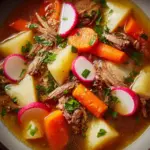 Beef Soup with Carrots and Radish Recipe
