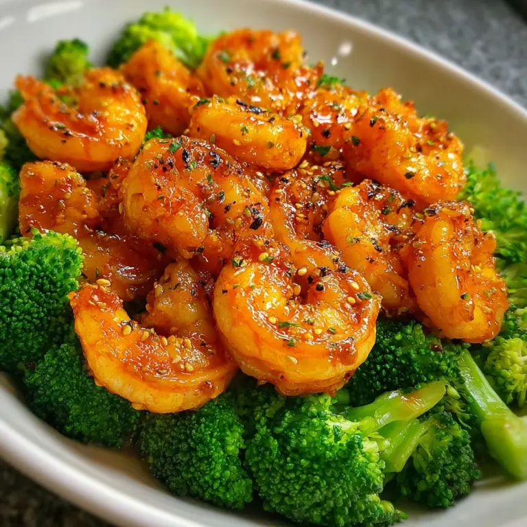 Stir-Fried Shrimp and Broccoli Recipe
