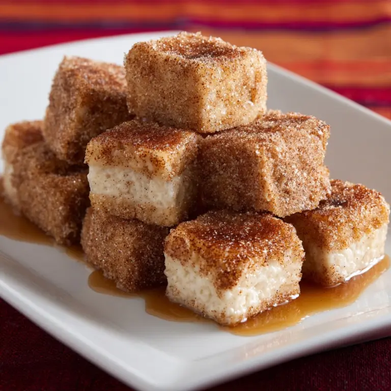 Angel Food Cake Churro Bites Recipe