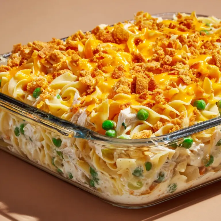 Easy Chicken Noodle Casserole Recipe