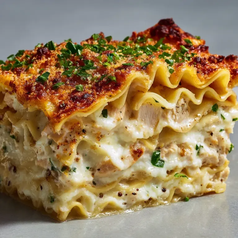 Chicken Alfredo Lasagna Recipe