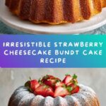 Strawberry Cheesecake Bundt Cake Recipe